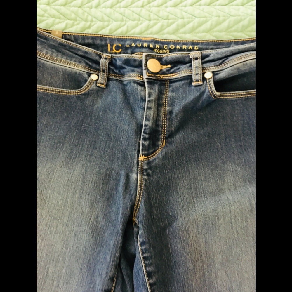 LC Lauren Conrad Jeggings Jeans EUC